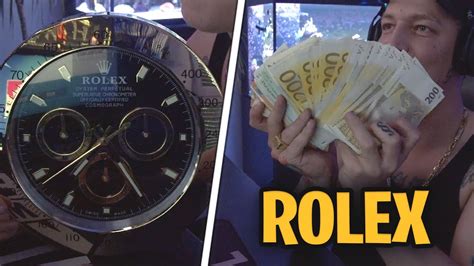 knossi rolex|Originale XXL Rolex 12.000€ im Casino gewonnen  .